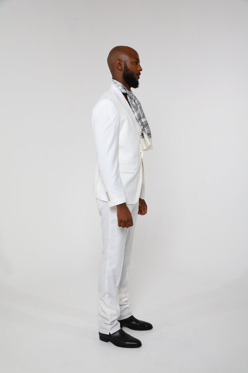 Men’s White Suit