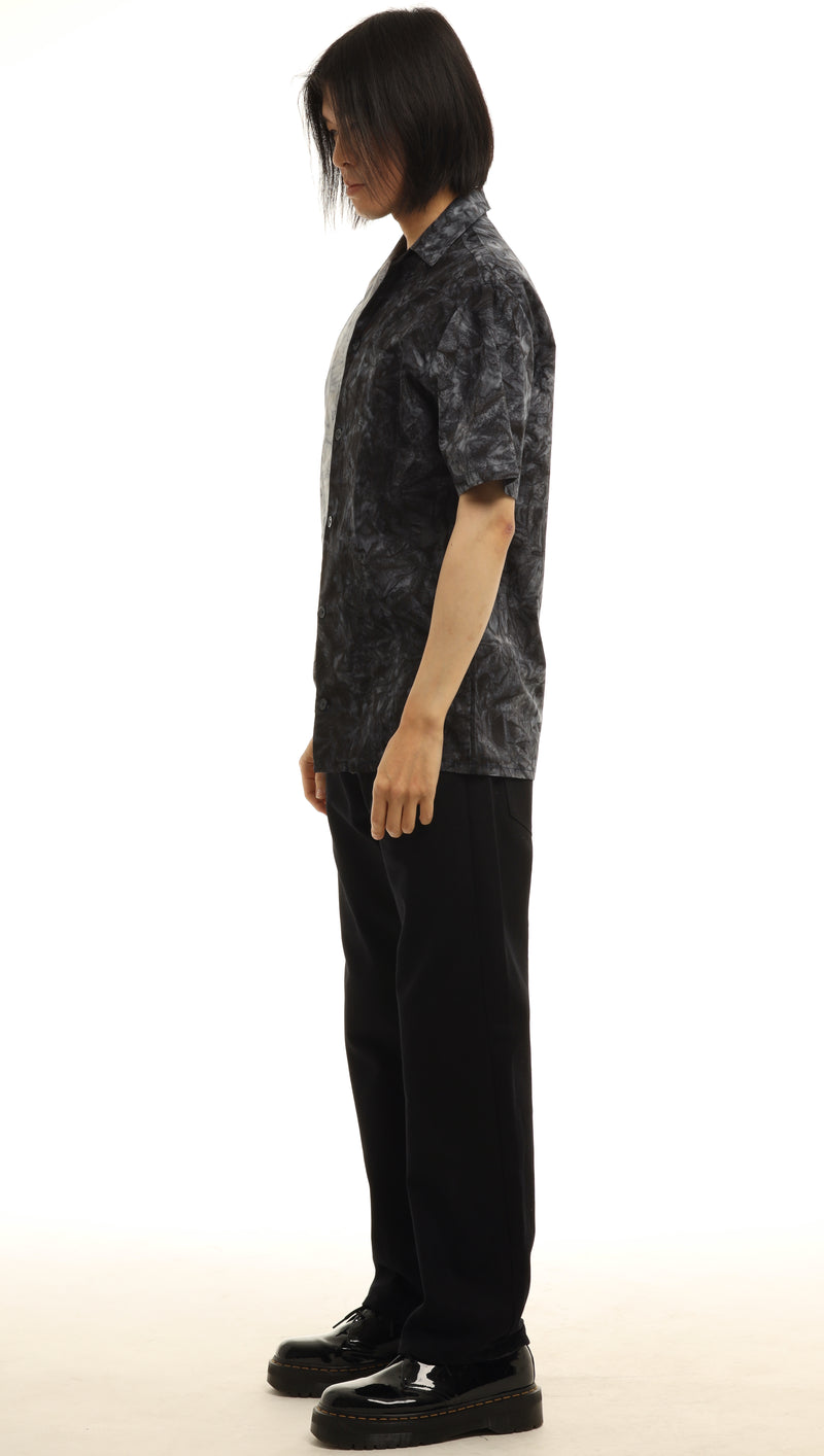 Mirage print bowling shirt