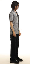 Mirage print bowling shirt