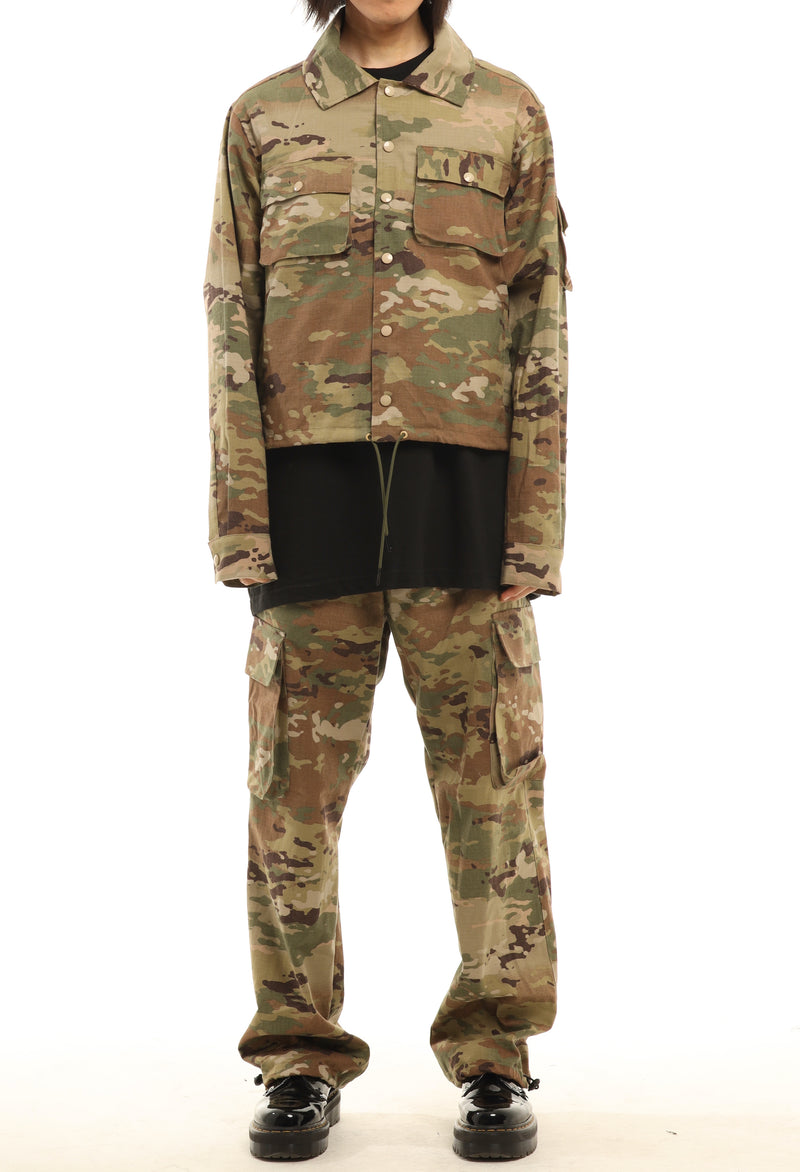 Men's Camouflage Cargo Set