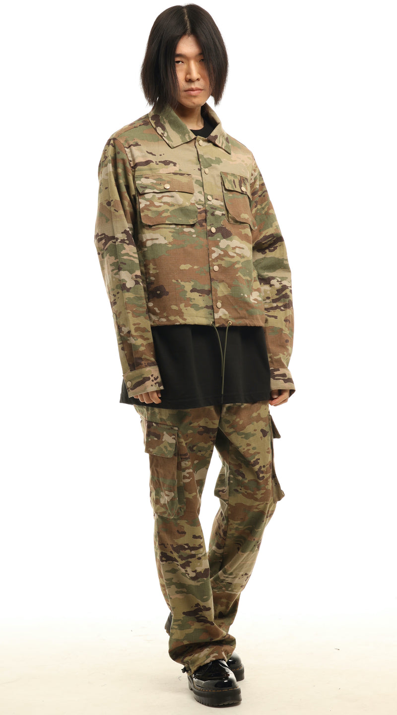 Men's Camouflage Cargo Set