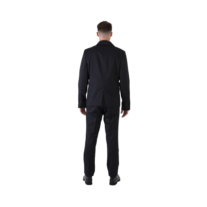 Men's Pinstripes Double Breast Suit