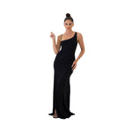 "Newton" Logo Evening Gown