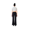 Georgette low rise Bellbottoms with suit pockets